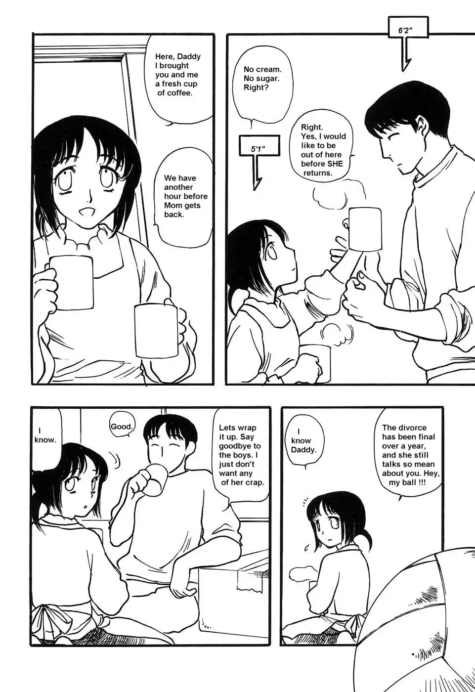 [Yoshida Furawa] Moving In With Dad Fhentai - Page 3