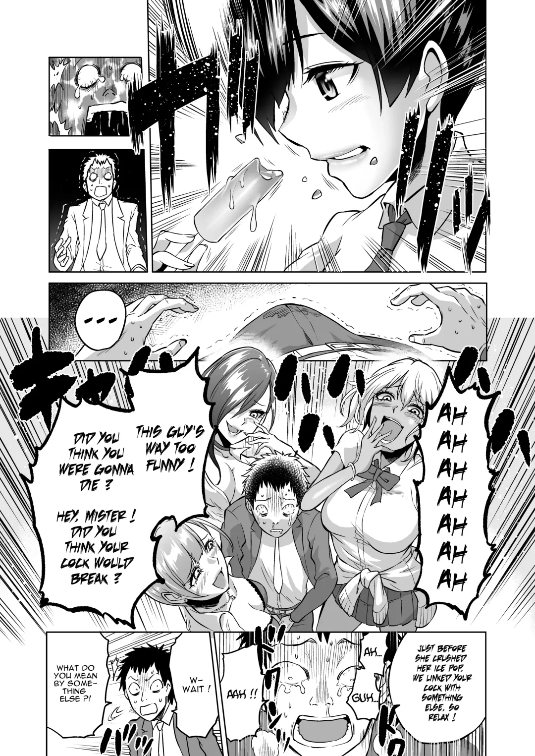 [Bose] Kankaku no parafiria ~ nikushokukei JK tachi ni chippo no kankaku o shihaisaretara ~ Fhentai - Page 15