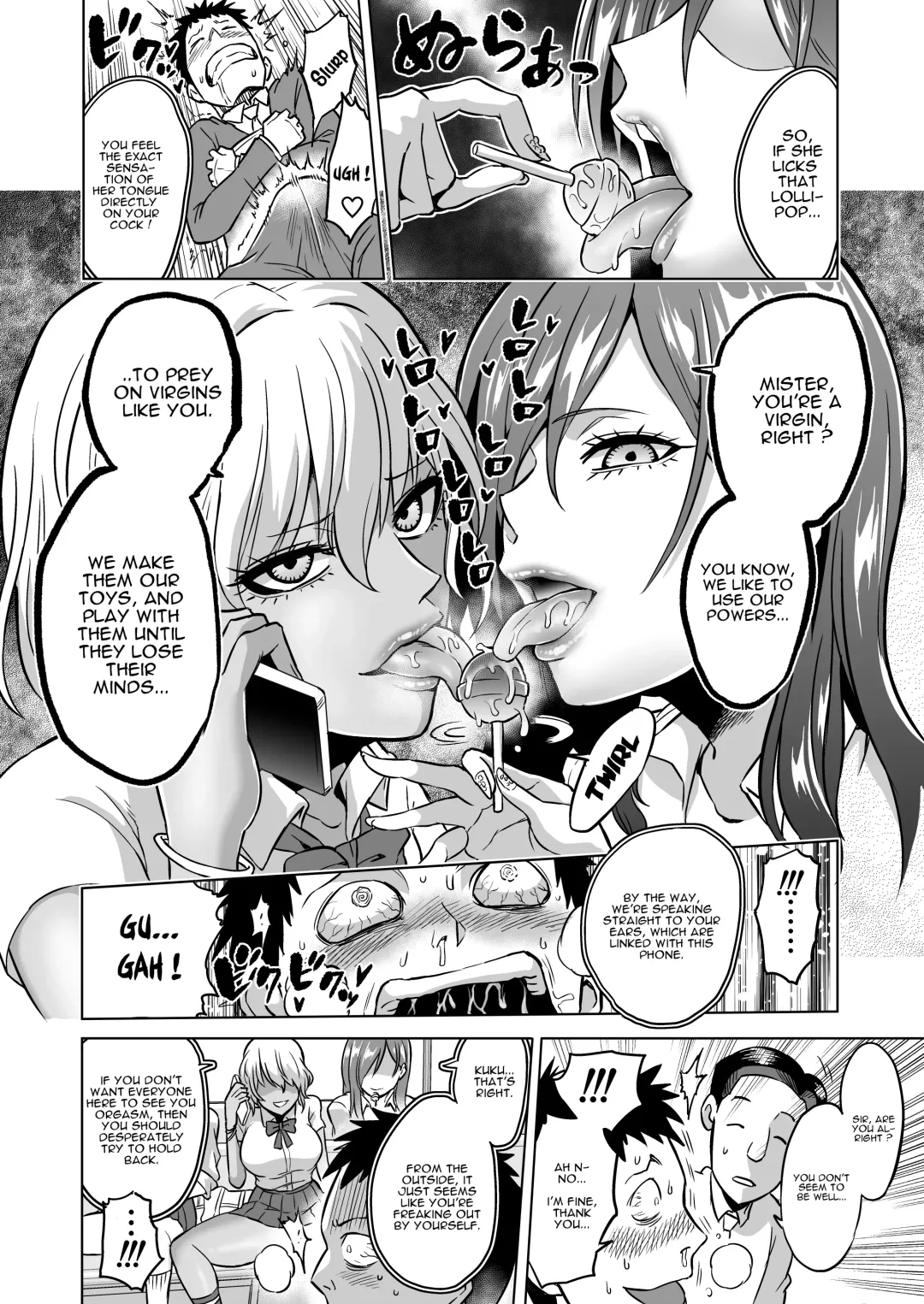 [Bose] Kankaku no parafiria ~ nikushokukei JK tachi ni chippo no kankaku o shihaisaretara ~ Fhentai - Page 8