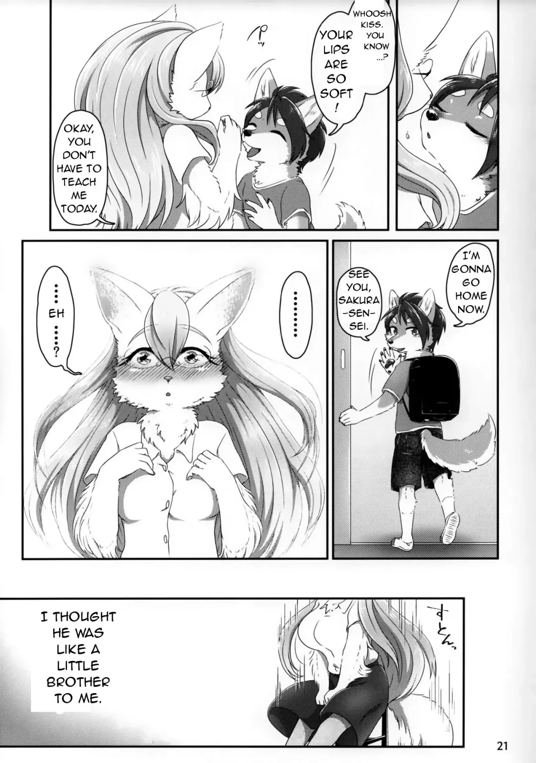 [Negoya] Chiisana Kare to no Sutekina Koi no Ohanashi | A wonderful love story with my little boyfriend Fhentai - Page 20