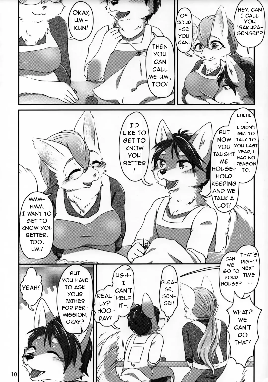 [Negoya] Chiisana Kare to no Sutekina Koi no Ohanashi | A wonderful love story with my little boyfriend Fhentai - Page 9