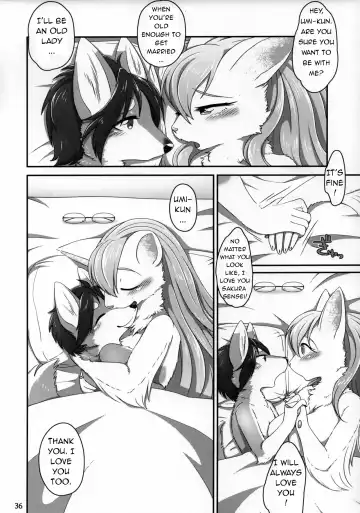 [Negoya] Chiisana Kare to no Sutekina Koi no Ohanashi | A wonderful love story with my little boyfriend Fhentai - Page 35