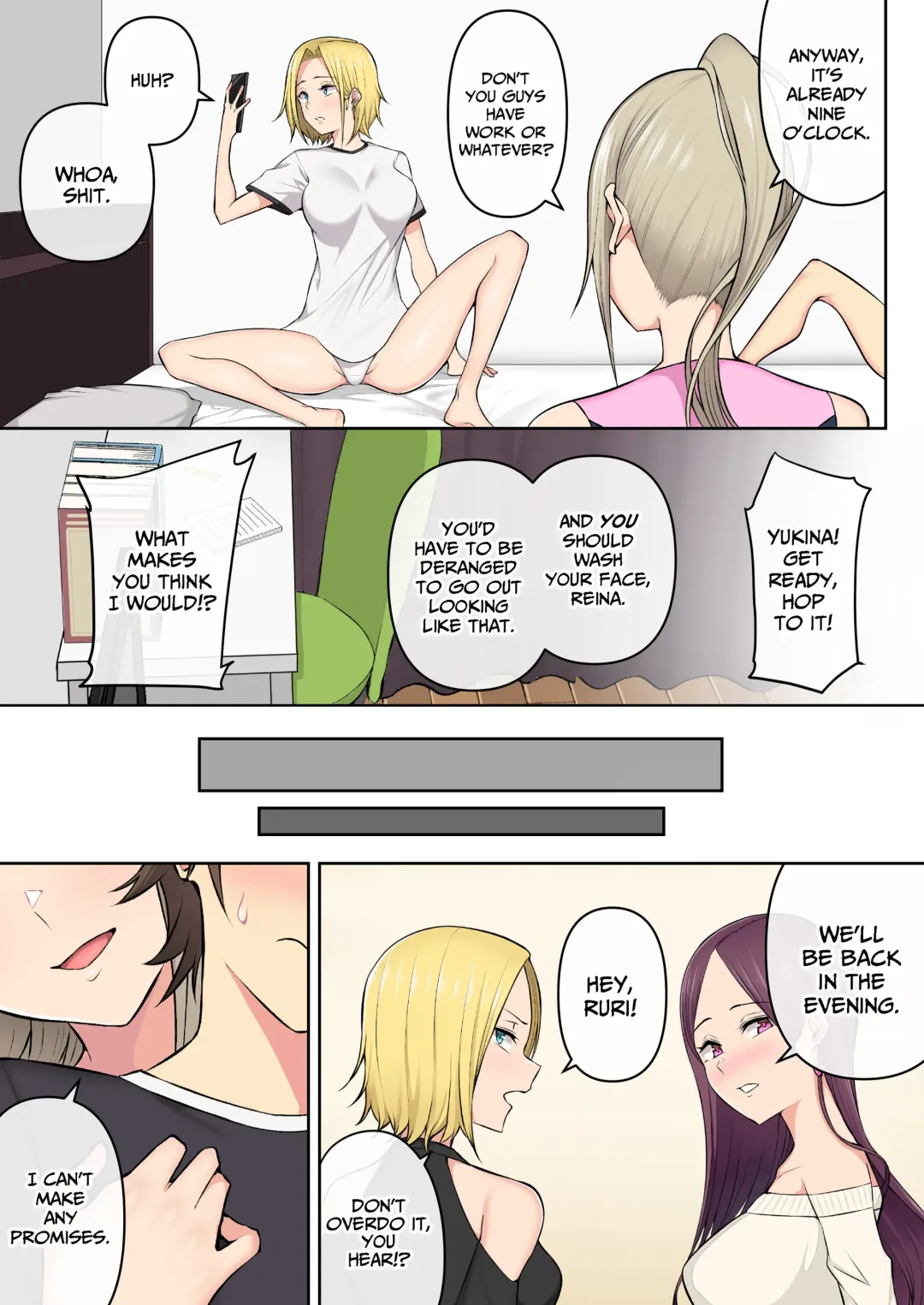 Imaizumin-chi wa Douyara Gal no Tamariba ni Natteru Rashii 3 | IMAIZUMI BRINGS ALL THE GYARUS TO HIS HOUSE 3 (decensored) Fhentai - Page 14