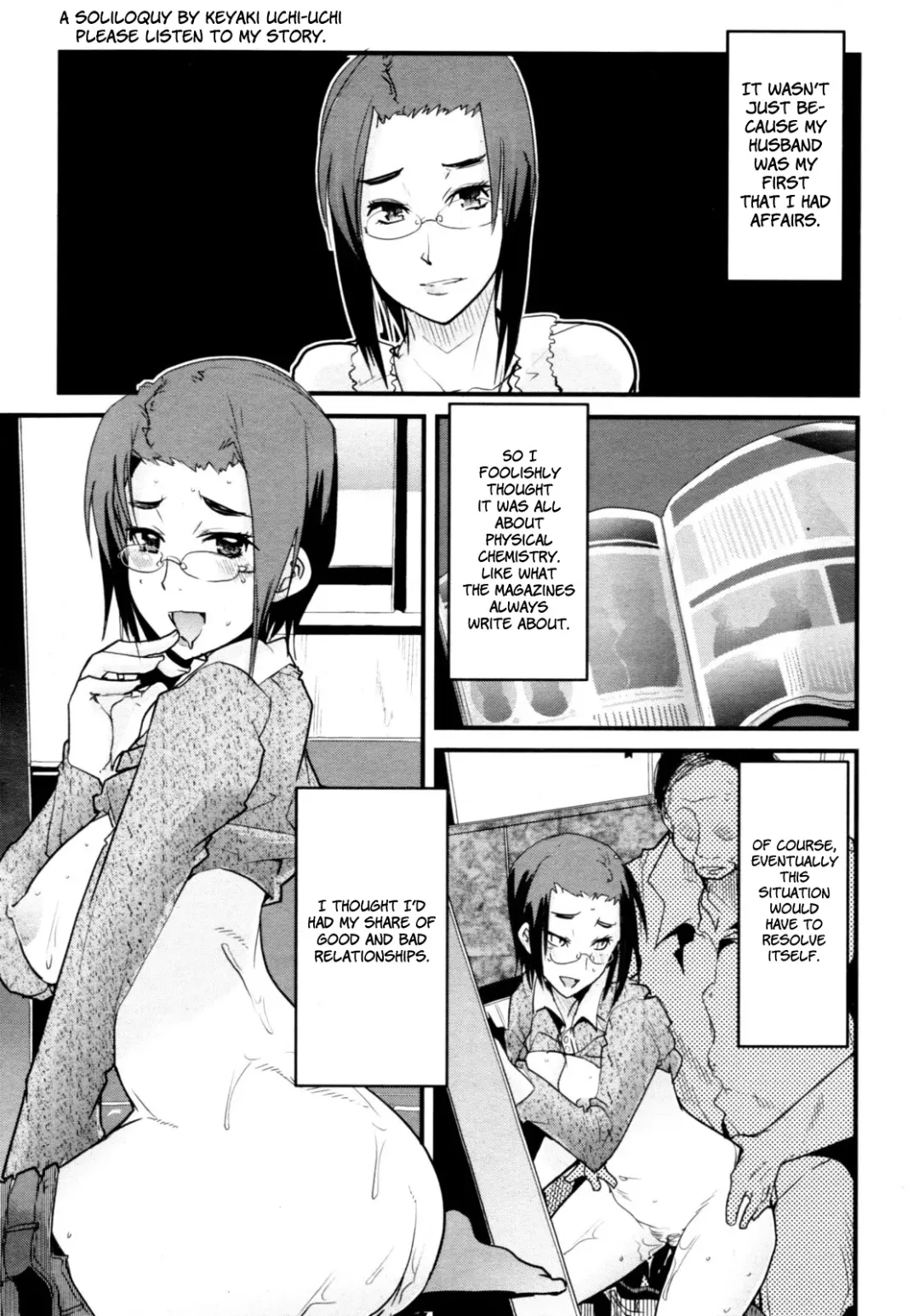 [Uchi-uchi Keyaki] Dokuhaku, Dokuhaku | A Soliloquy Fhentai - Page 1
