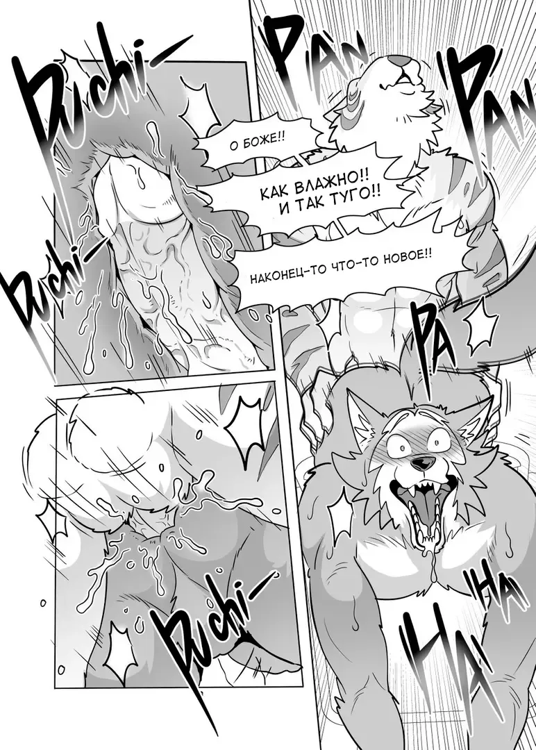 [Kuma Hachi] Sexual education from tiger and deer Fhentai - Page 17