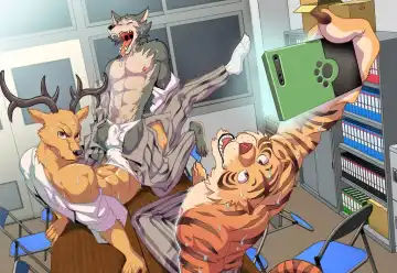 Read [Kuma Hachi] Sexual education from tiger and deer - Fhentai