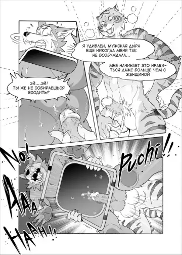 [Kuma Hachi] Sexual education from tiger and deer Fhentai - Page 16