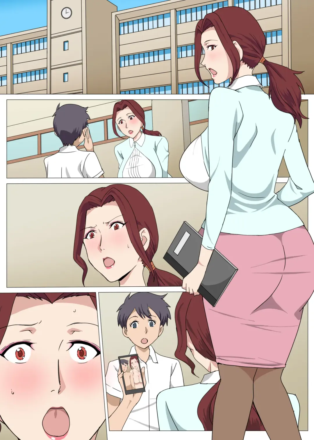 PanSto Onna Kyoushi to Hokenshitsu de Sex Shita Hanashi Fhentai - Page 44