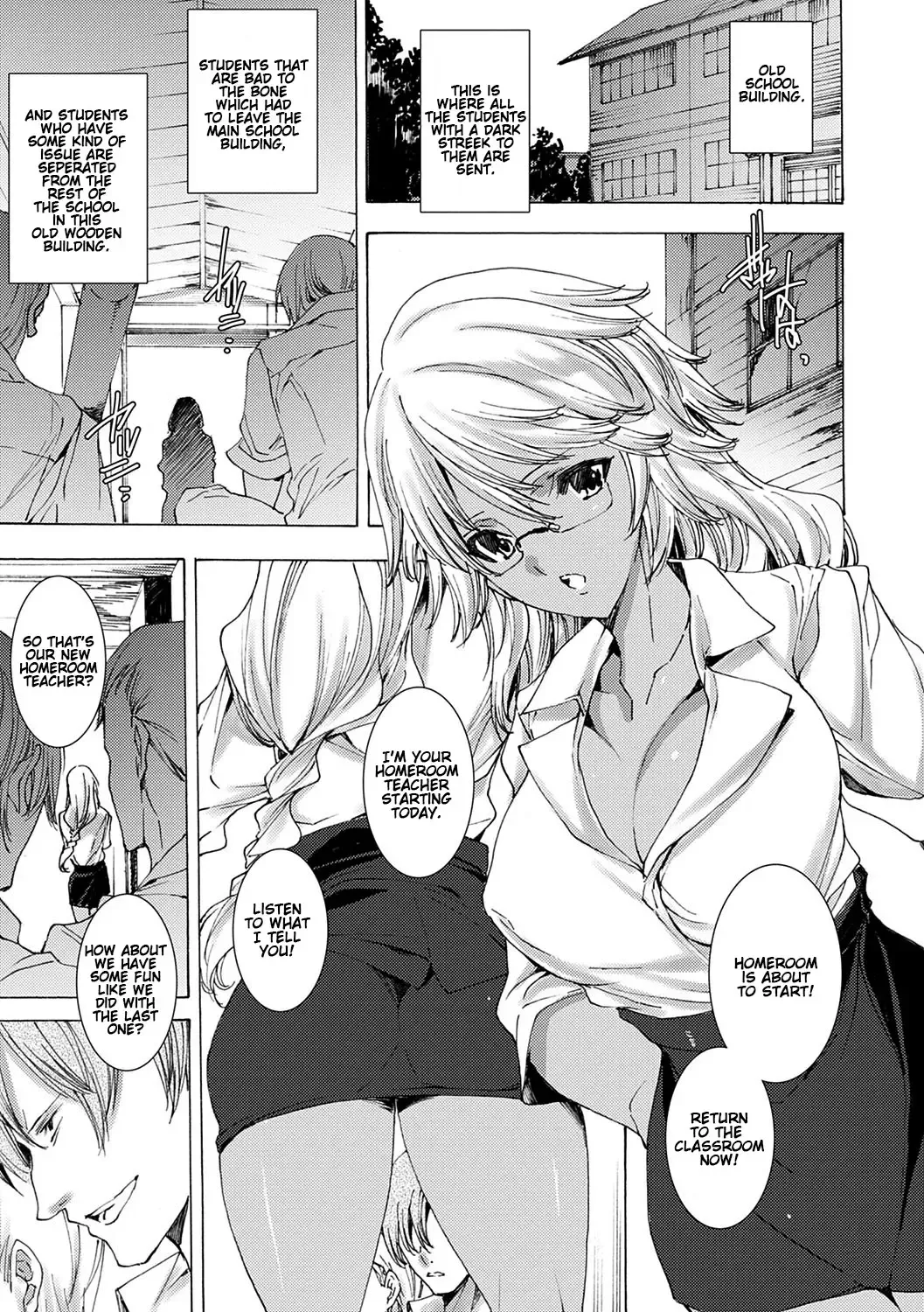 [Yuiga Naoha] Gyakushuu Seisai Kuro Gal Kyoushi Ch. 0-4 Fhentai - Page 12