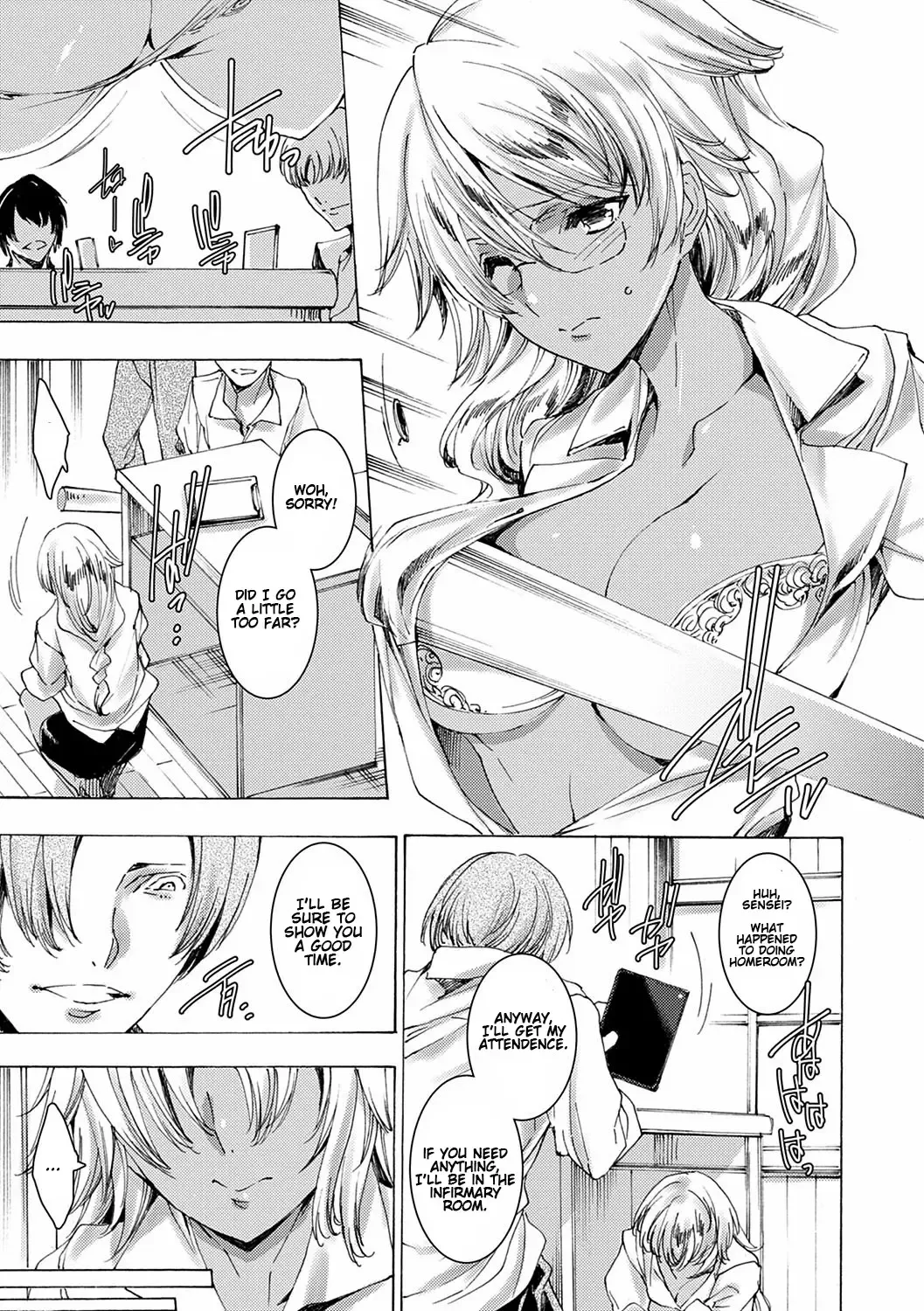 [Yuiga Naoha] Gyakushuu Seisai Kuro Gal Kyoushi Ch. 0-4 Fhentai - Page 14