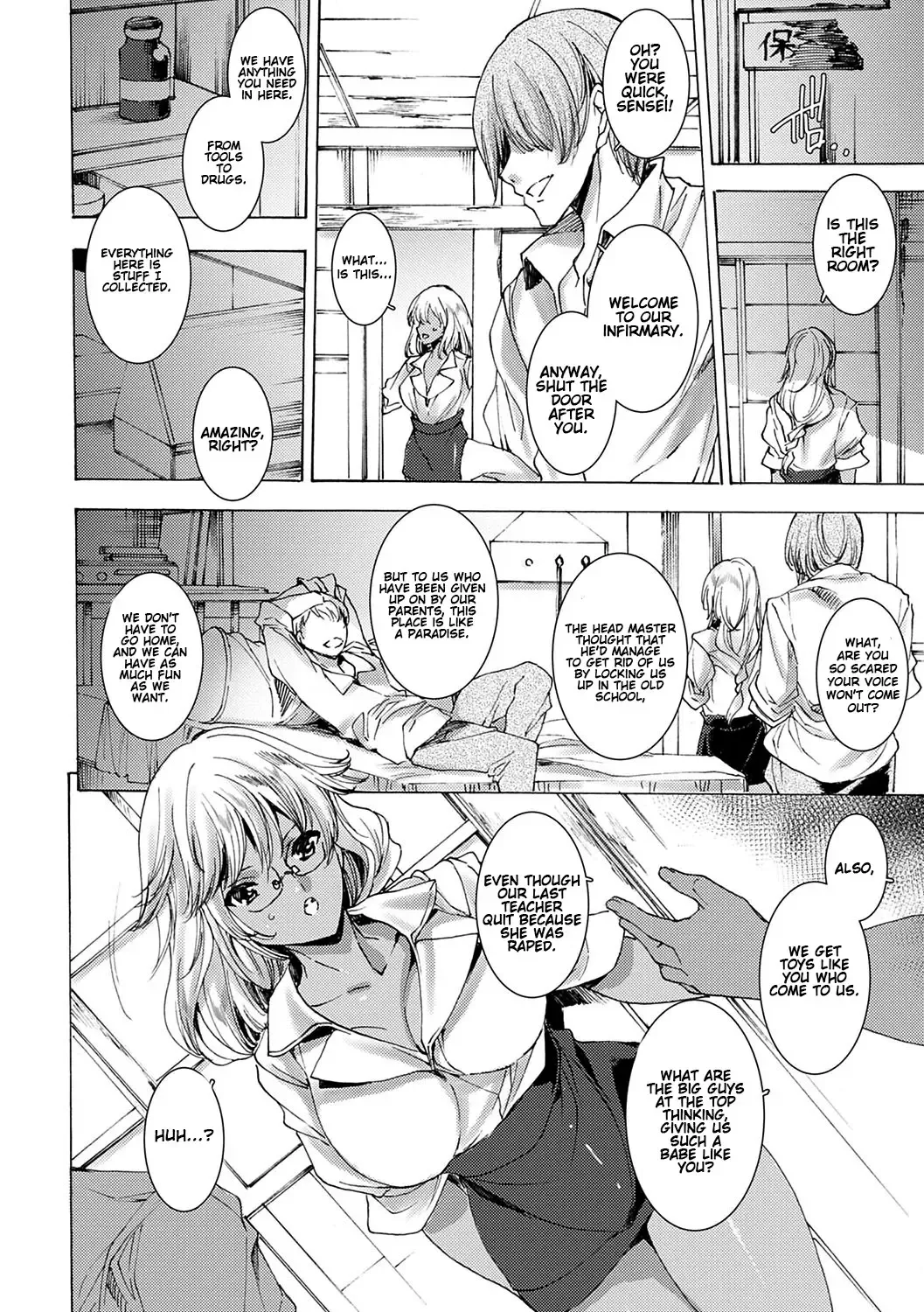 [Yuiga Naoha] Gyakushuu Seisai Kuro Gal Kyoushi Ch. 0-4 Fhentai - Page 15