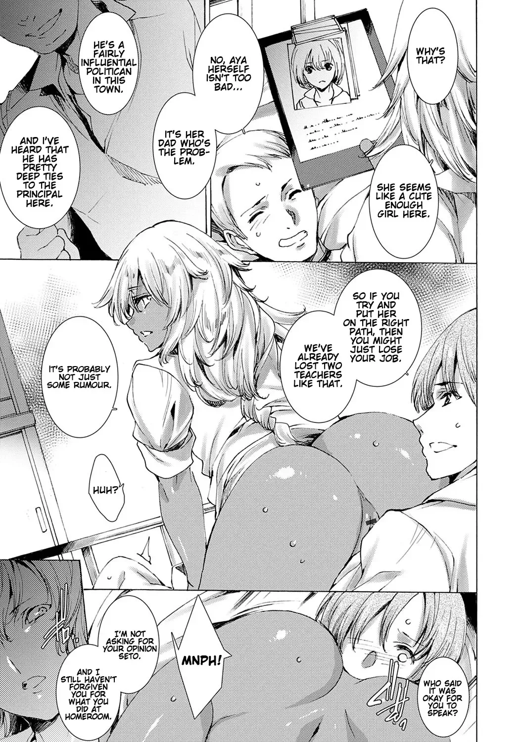 [Yuiga Naoha] Gyakushuu Seisai Kuro Gal Kyoushi Ch. 0-4 Fhentai - Page 34