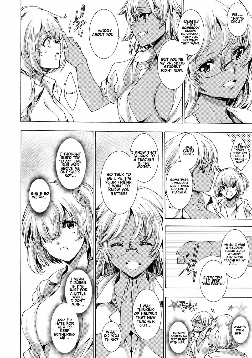 [Yuiga Naoha] Gyakushuu Seisai Kuro Gal Kyoushi Ch. 0-4 Fhentai - Page 45