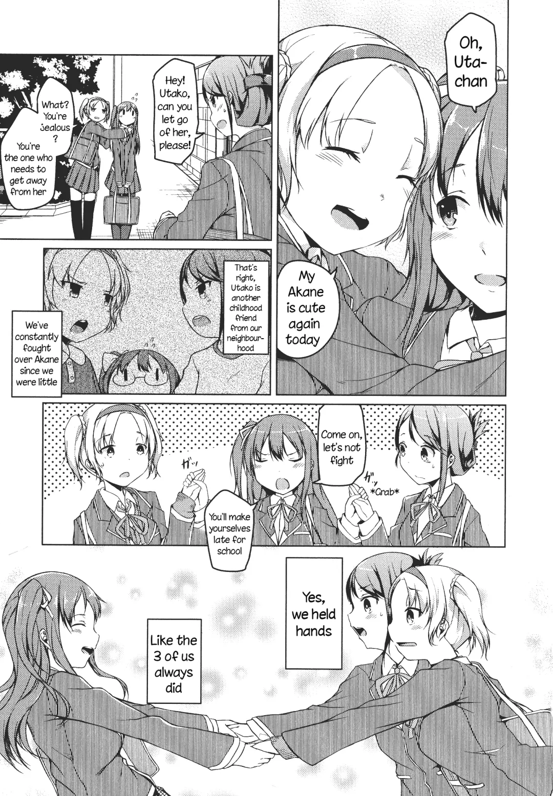 [Mikage Sekizai] Te wo Tsunaide | Hold my Hand Fhentai - Page 3