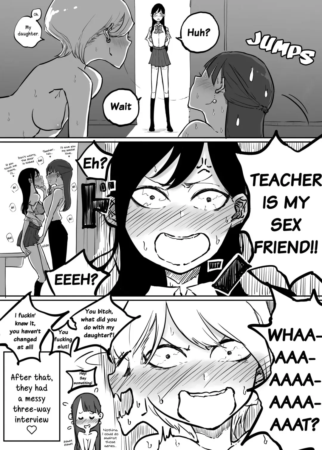 [Pandacorya] Katei Houmon ni Ittara Oyago-san ga Gakusei Jidai no SeFri datta Ken | I Went For a Home Visit and Found Out My Student's Mother Is My Sex Friend From My School Days Fhentai - Page 4