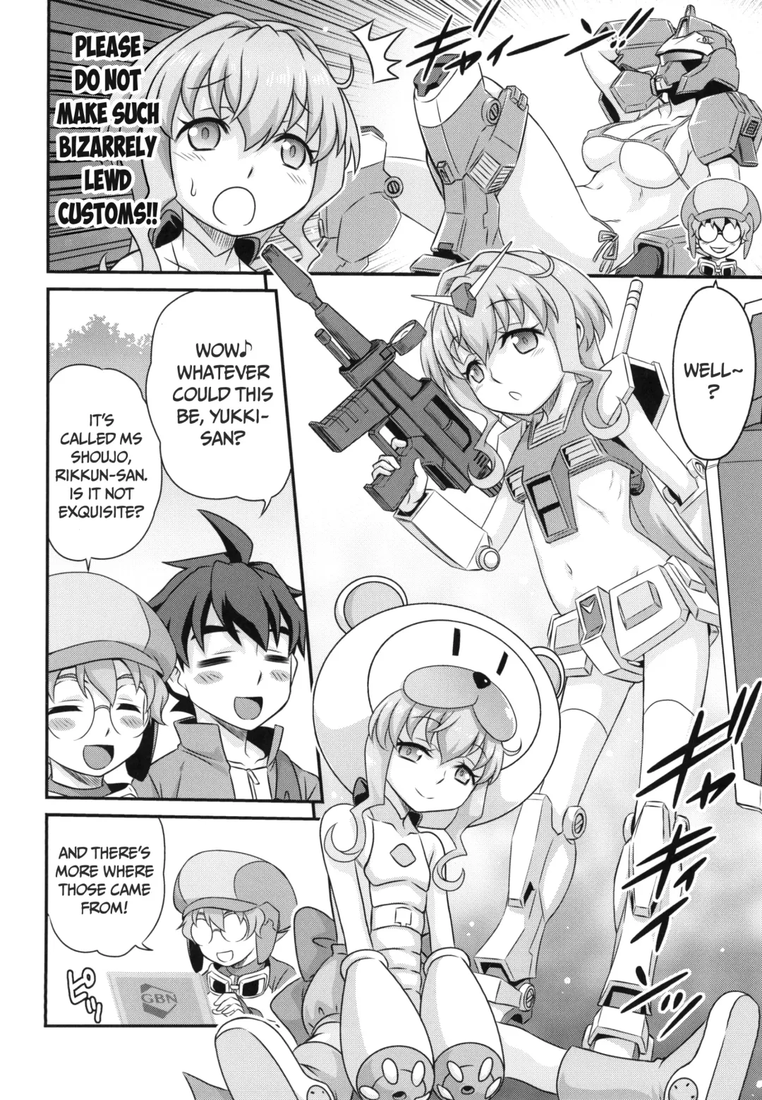[Kyouichirou] Sara-chan de Mass-Diver!! | Mast-diving with Sarah-chan!! Fhentai - Page 12