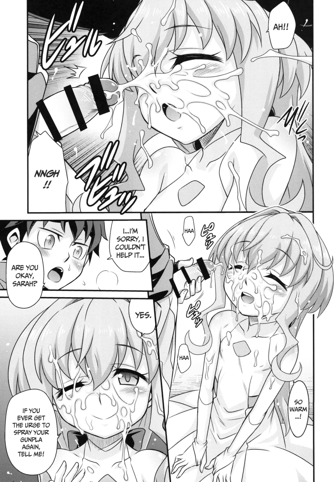 [Kyouichirou] Sara-chan de Mass-Diver!! | Mast-diving with Sarah-chan!! Fhentai - Page 7