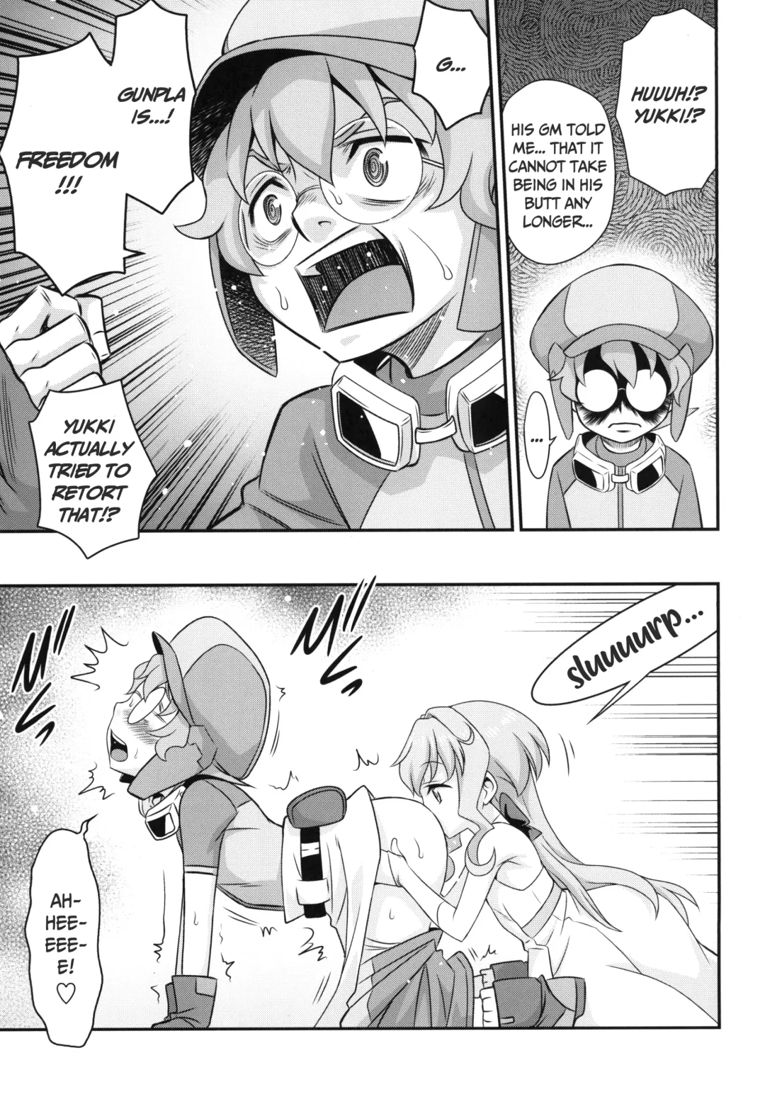 [Kyouichirou] Sara-chan de Mass-Diver!! | Mast-diving with Sarah-chan!! Fhentai - Page 9