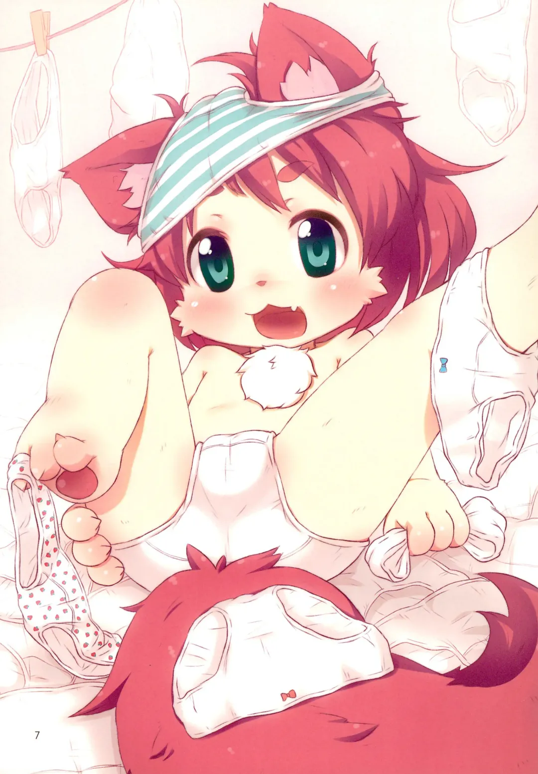 [Tayuta Yuu] Pantsu wa Kaburu Kemo! Fhentai - Page 7