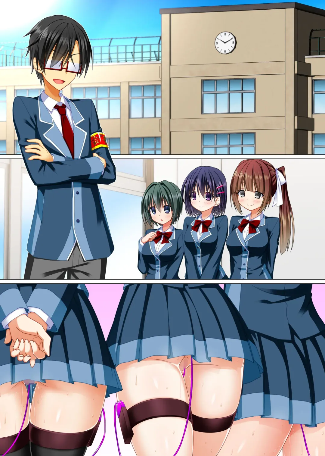 [Rionoil] Watashi no Subete o Kaichou ni Sasagemasu ~ Kaichou ni Natta Otoko o Suuhai suru Gakuen wa Tanoshii Ero Ero Harem!! ~ Fhentai - Page 28