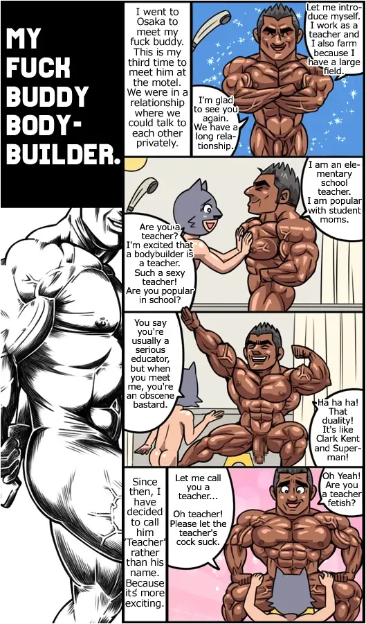 [Gas Heckman] My Fuck Buddy Bodybuilder Fhentai - Page 12