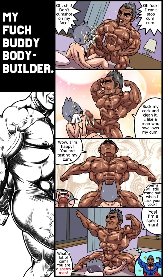[Gas Heckman] My Fuck Buddy Bodybuilder Fhentai - Page 14
