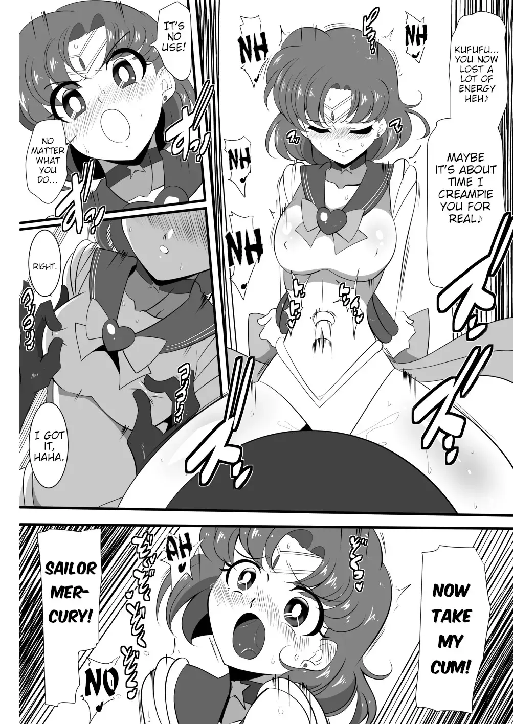 Suisei no Haiboku | Mercury's Defeat Fhentai - Page 18