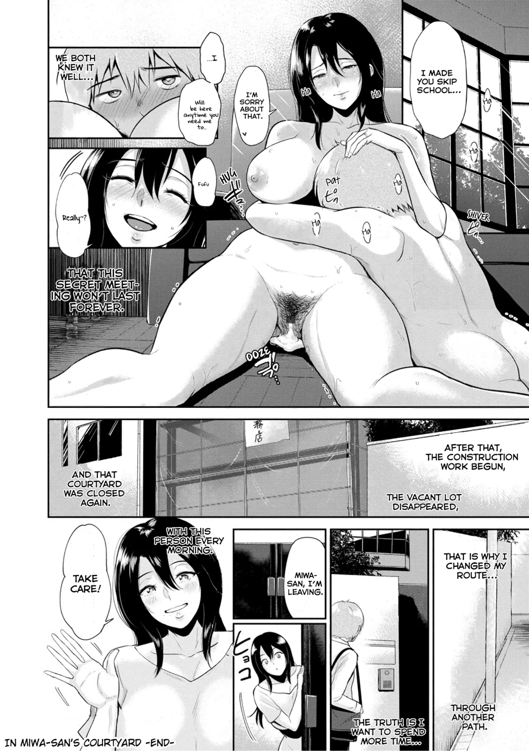 [Bifidus] Miwa-san no Nakaniwa de | In Ms. Miwa's Courtyard Fhentai - Page 21