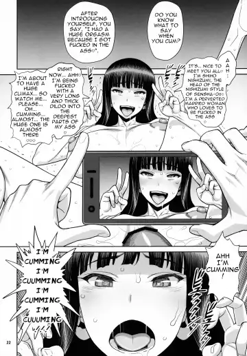 [Minazuki Juuzou - Usso] Shimada-ryuu VS Nishizumi-ryuu Bijukujo Lesbian Kyokugen Kougyaku Gurui | Shimada Style VS Nishizumi Style MILF Lesbian Extreme Anal Fetish Fhentai - Page 21
