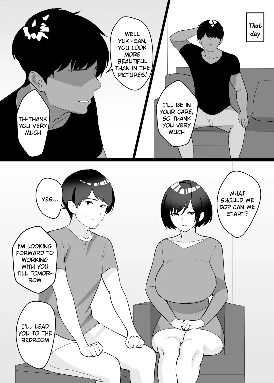 [C-kyuu] Boku no Tsuma to Nete Kudasai | Please have sex with my wife Fhentai - Page 7