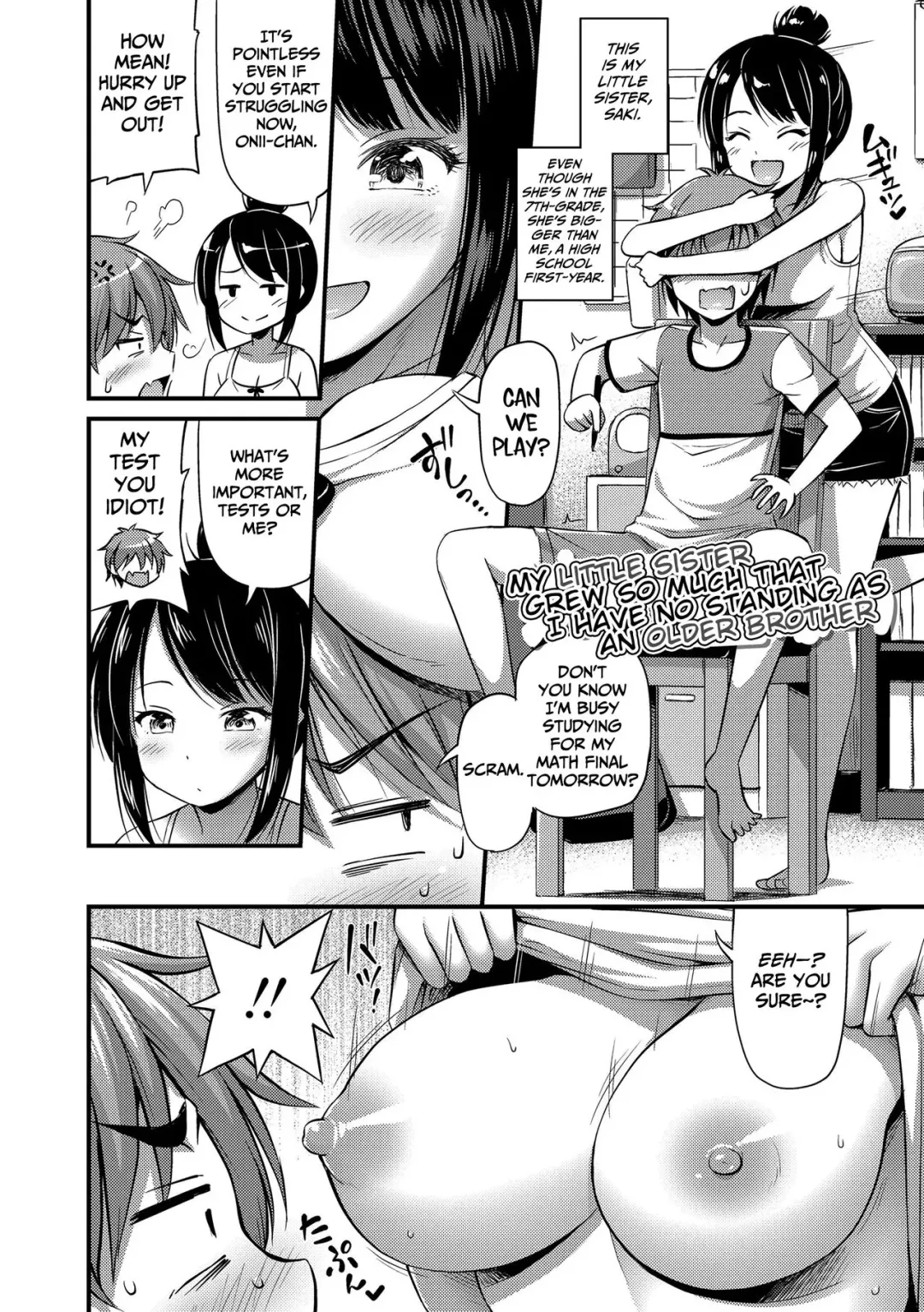 [Noise] Imouto ga Sodachi Sugite Ani no Tachiba ga Nai | My Little Sister Grew So Much That I Have No Standing as an Older Brother Fhentai - Page 2