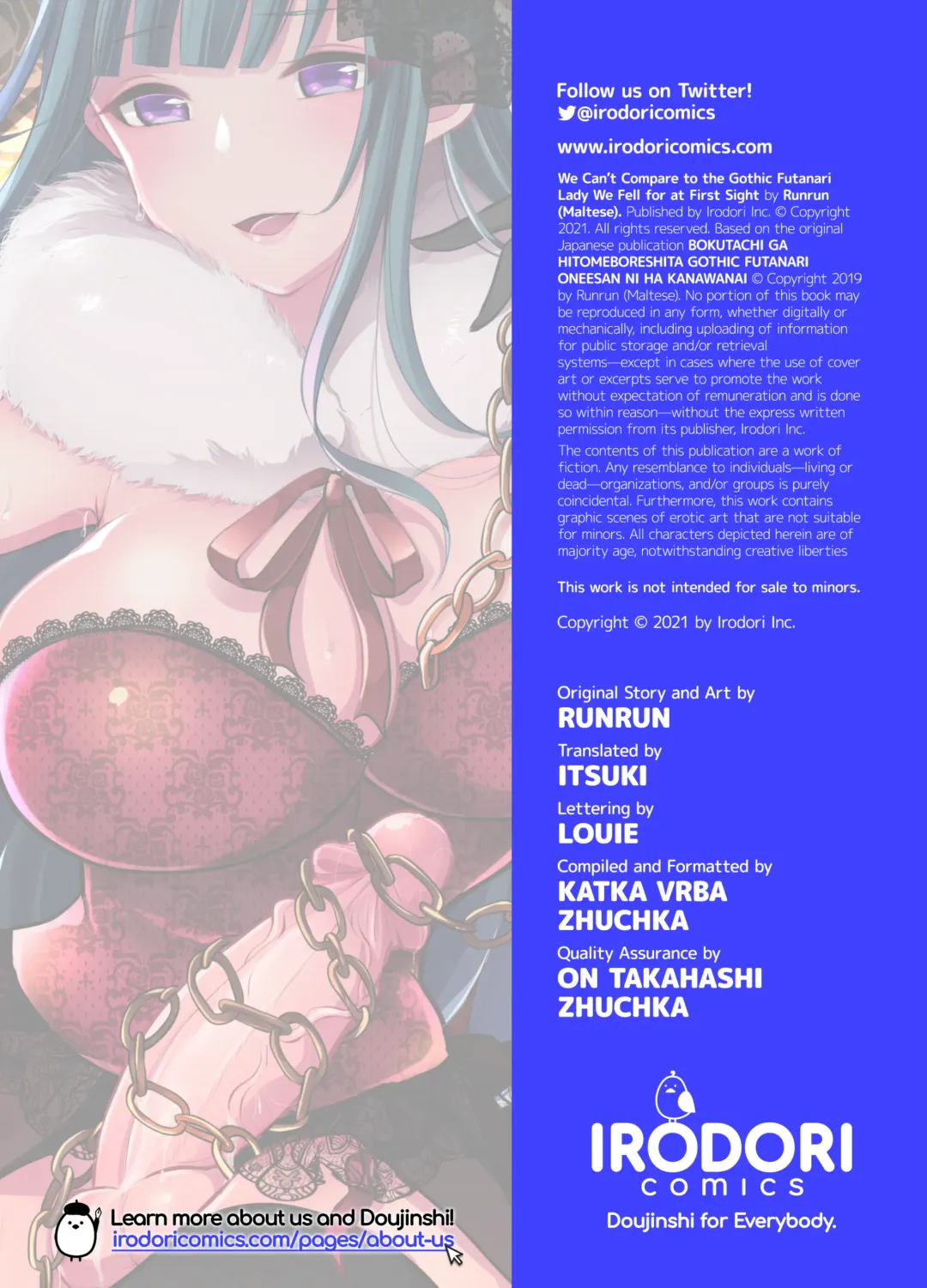 [Runrun] We Can't Compare to the Gothic Futanari Lady We Fell for at First Sight Fhentai - Page 26