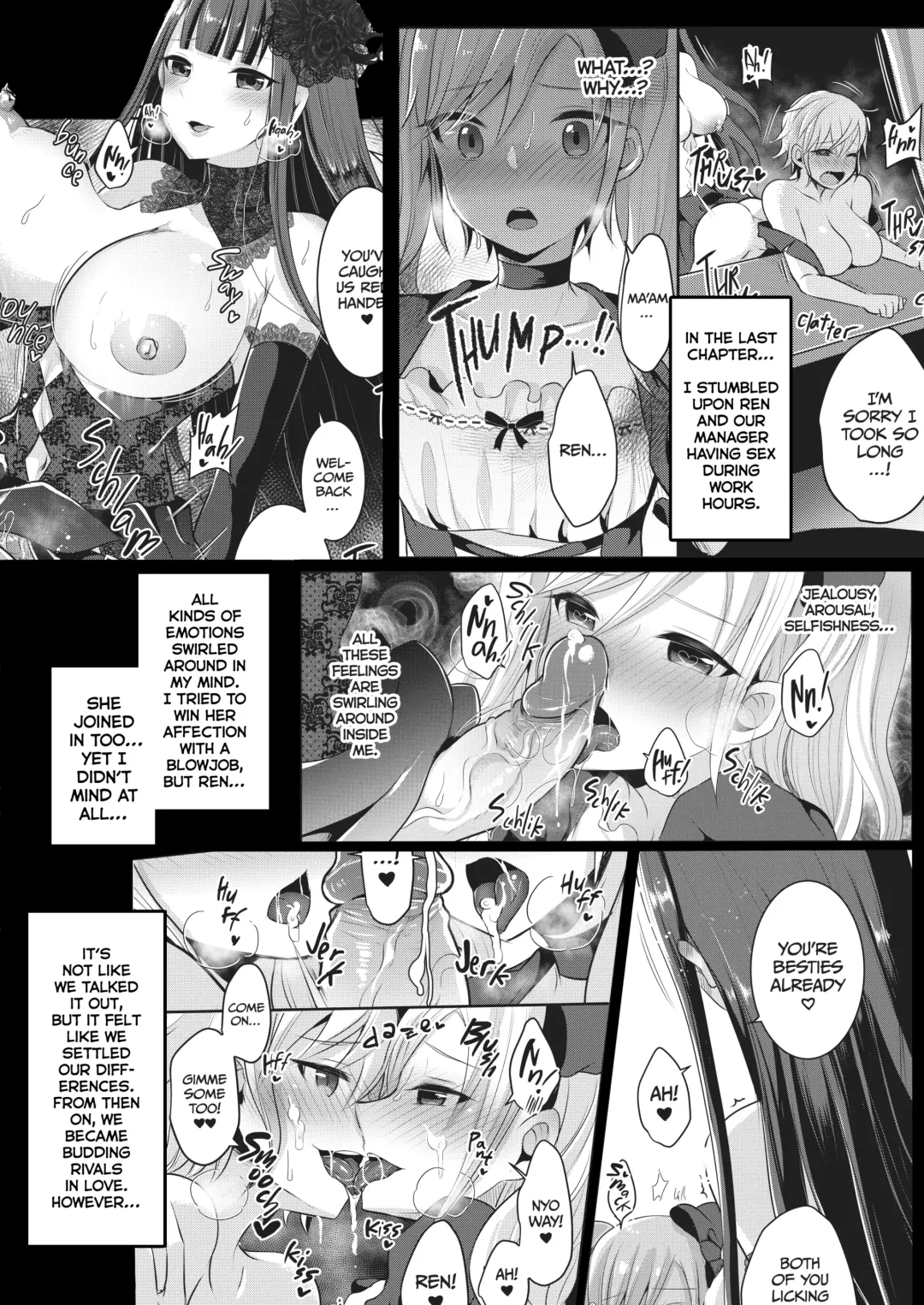 [Runrun] We Can't Compare to the Gothic Futanari Lady We Fell for at First Sight Fhentai - Page 3
