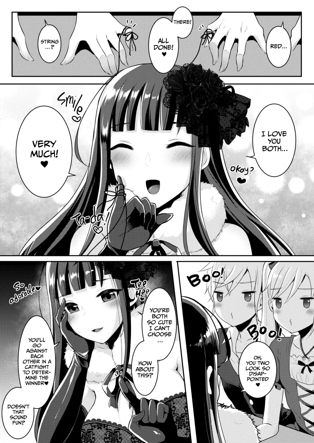 [Runrun] We Can't Compare to the Gothic Futanari Lady We Fell for at First Sight Fhentai - Page 6