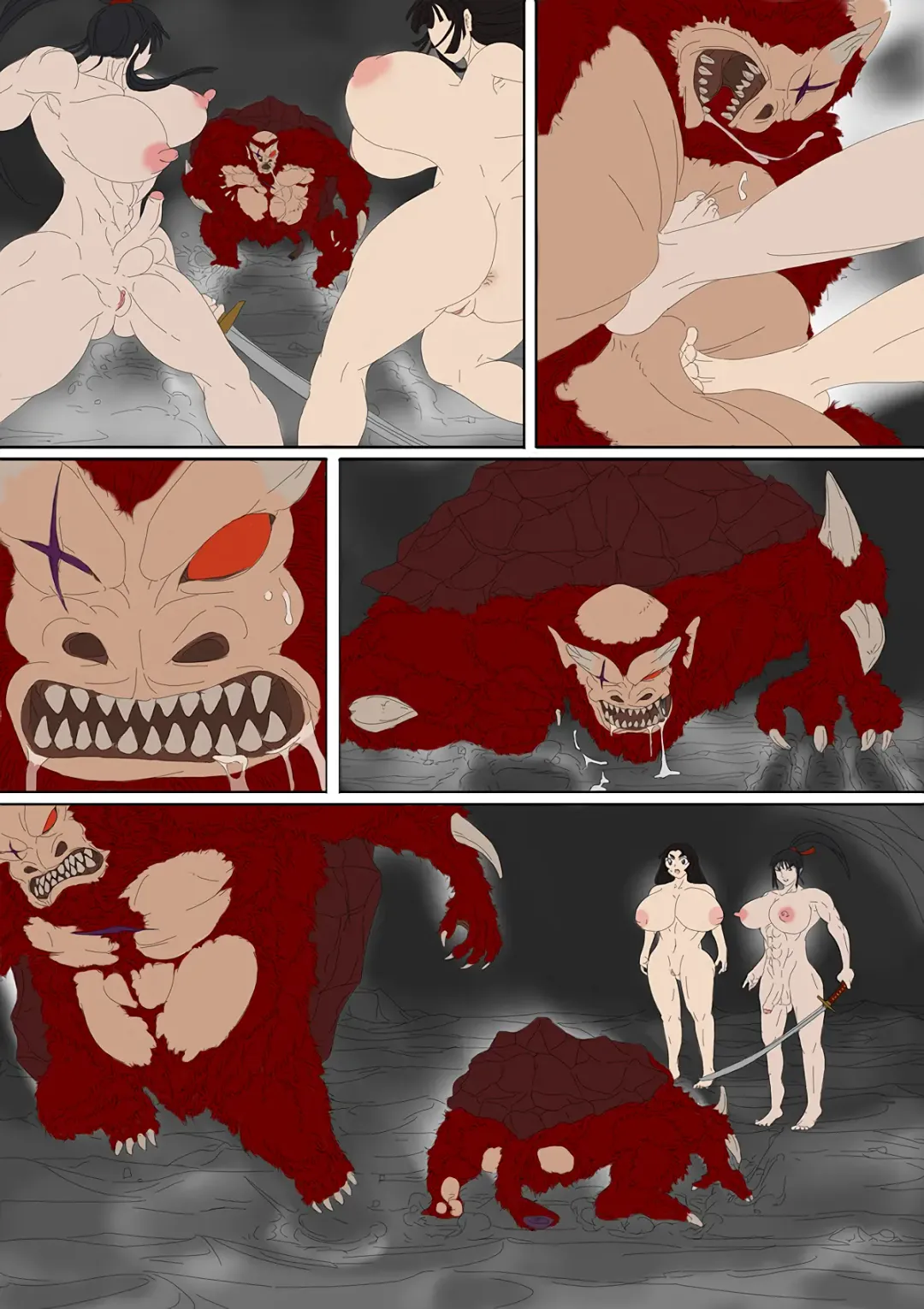 [Inja] Inma Senki vs Enkou Kouhen Fhentai - Page 90