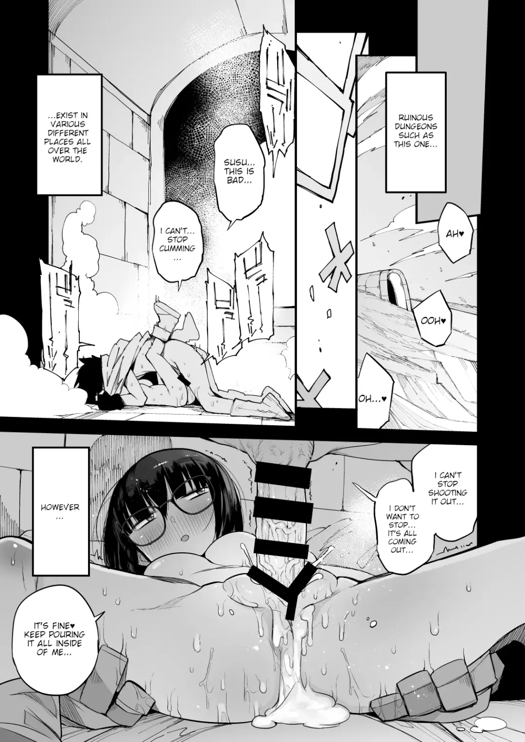 [F4u] Sakusei Dungeon Kouryaku ni Mukanai Jimiko no S-kyuu Dosukebe Status | Escaping a semen squeezing dungeon with a modest girl who I really didn't expect to have S-rank slut stats Fhentai - Page 42