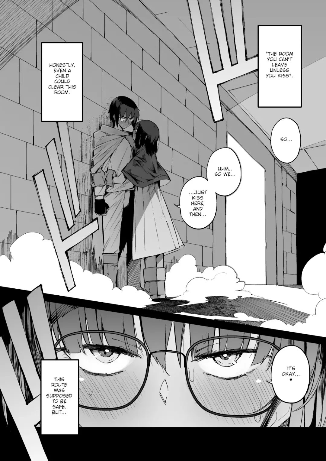 [F4u] Sakusei Dungeon Kouryaku ni Mukanai Jimiko no S-kyuu Dosukebe Status | Escaping a semen squeezing dungeon with a modest girl who I really didn't expect to have S-rank slut stats Fhentai - Page 7