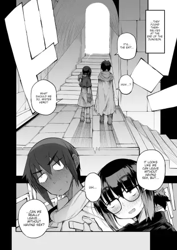 [F4u] Sakusei Dungeon Kouryaku ni Mukanai Jimiko no S-kyuu Dosukebe Status | Escaping a semen squeezing dungeon with a modest girl who I really didn't expect to have S-rank slut stats Fhentai - Page 31