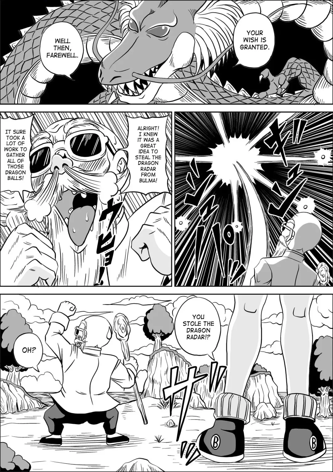 [Muscleman] Kame Sennin no Yabou | Kame-Sennin's Ambition Fhentai - Page 8