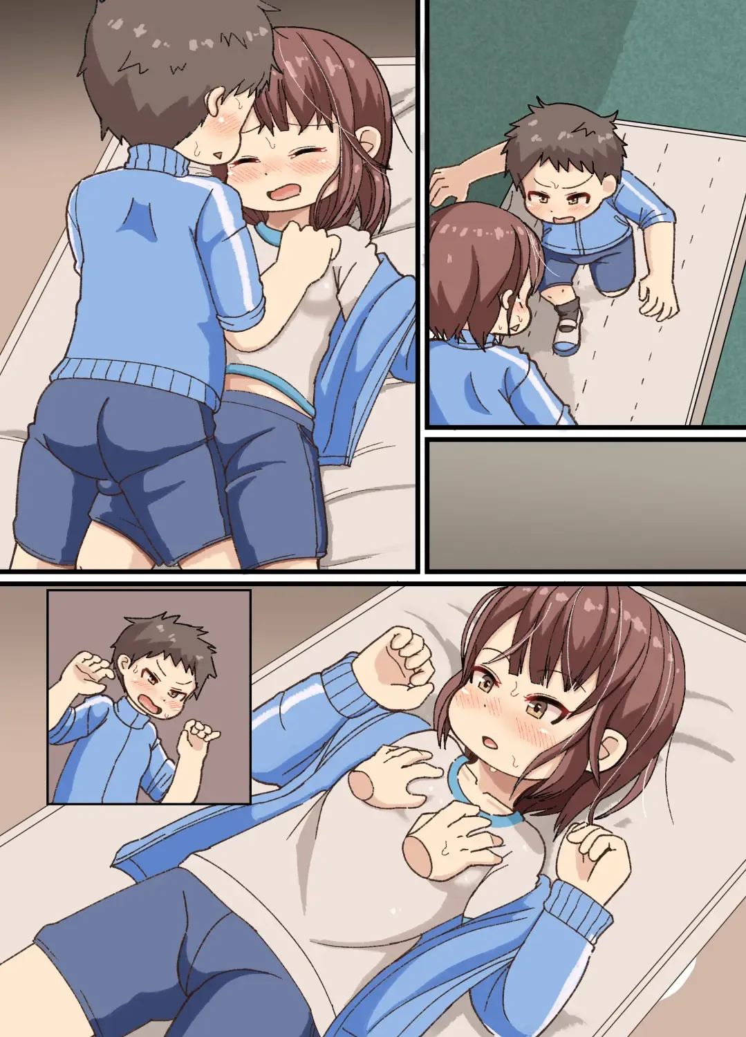 [Amami Hachiware] Jikyuusou no Renshuu Suru Hazu ga Hokentaiiku Shiteta Hanashi Fhentai - Page 41