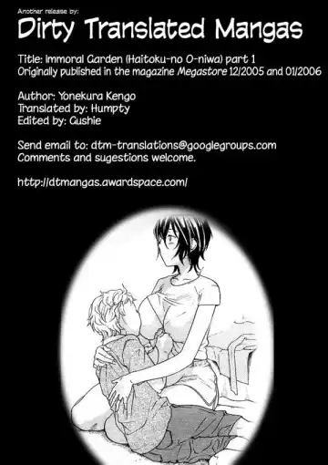 Read [Yonekura Kengo] Haitoku no O-niwa | Immoral Garden - Fhentai