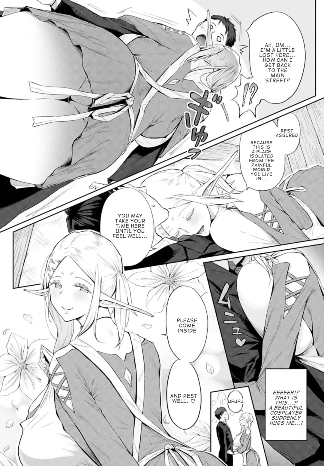 [Someoka Yusura] Elf no Babubabu Refle Fhentai - Page 4