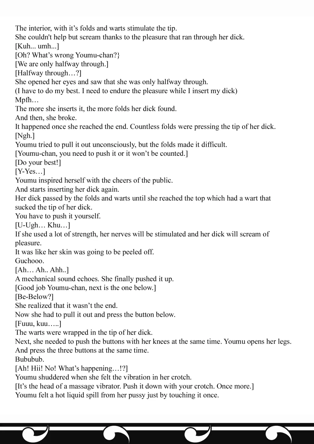 [Hisui] Gensoukyou Futanari Chinpo 8 Youmu vs Seija Fhentai - Page 40