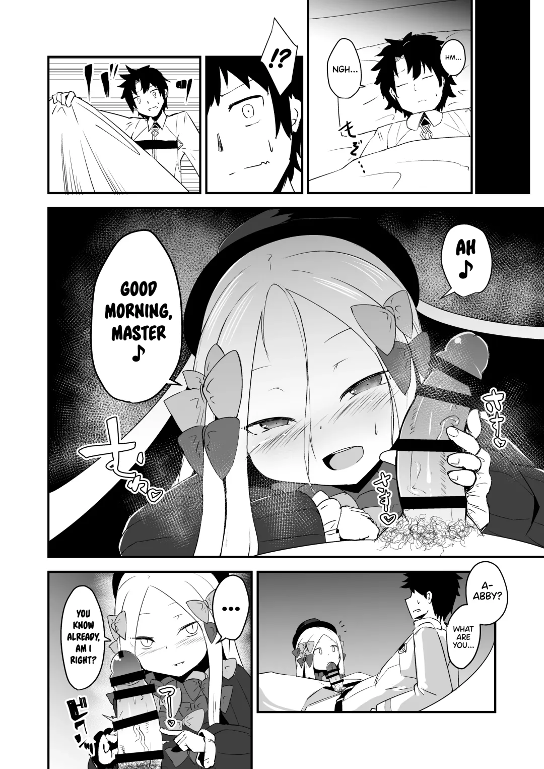 [Harubaru Haruto] Abi no Konna Kakkou o Mite Koufun shite shimatta no? Master Ikenai Hito da wa | Did looking at me act like this turn you on, Master? You deviant. Fhentai - Page 3