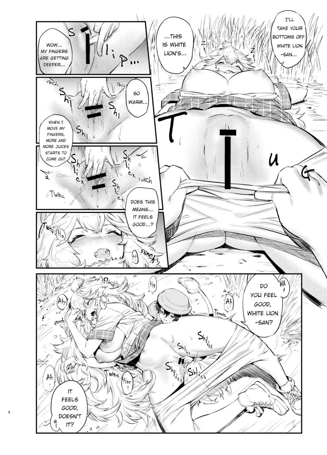 [Hihiyama Yokikana] White Lion Ohirunechuu | White Lion's Naptime Fhentai - Page 8