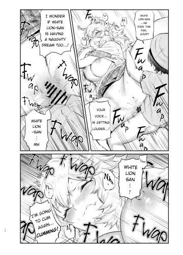 [Hihiyama Yokikana] White Lion Ohirunechuu | White Lion's Naptime Fhentai - Page 12