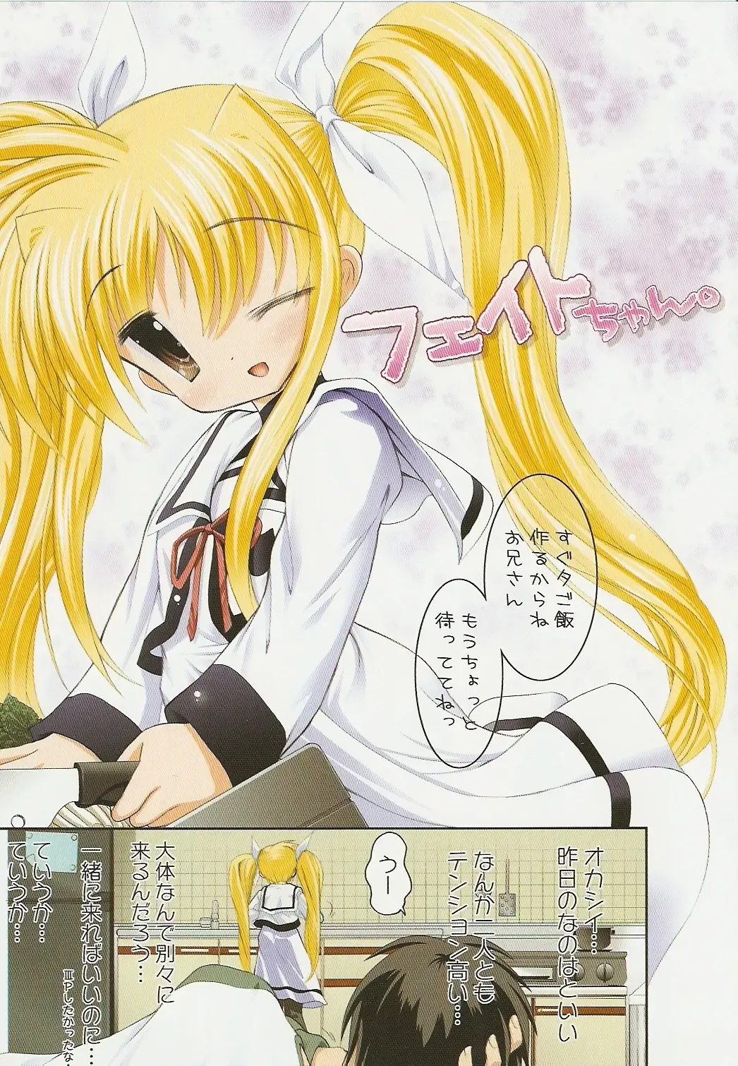 [Raidon] Fate-chan. + Nanoha-san. ALL Fullcolor Soushuuhen Fhentai - Page 27