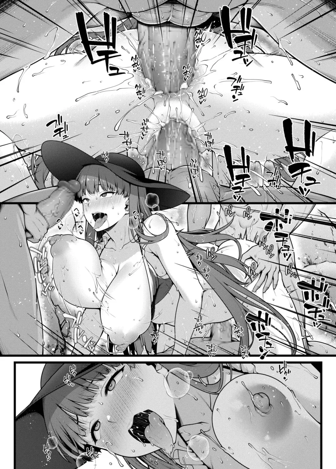 [Ao Banana] Martha-san ga Yarimoku Nampa Beach de Yarichin to Rankou suru Manga Fhentai - Page 7