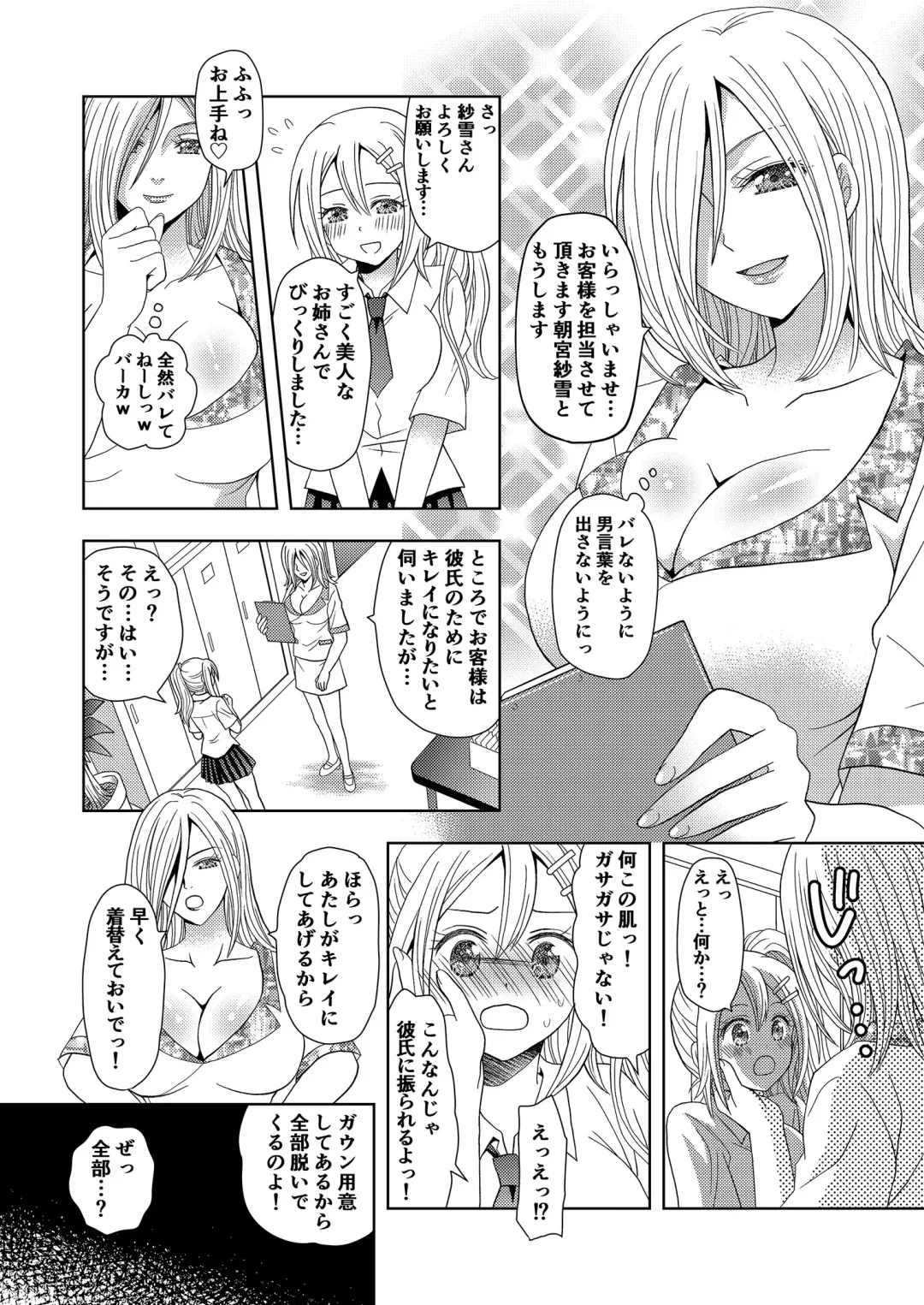 [Yuukey - Yuukii] Ore ga Watashi ni Naru Tame no Biyou Salon Fhentai - Page 29