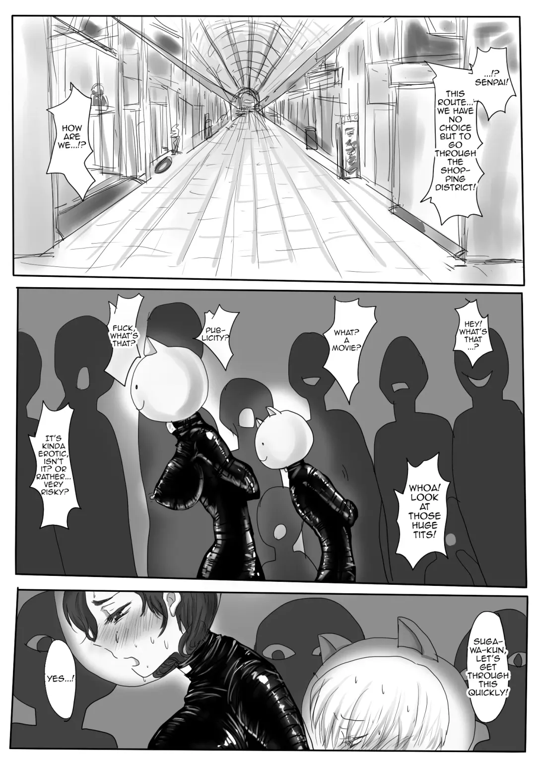 [Yubeshi] Couple Kyousei Yagai Roshutsu Mamedashi Zenshin Rubber de Zecchou Choukyou Fhentai - Page 7